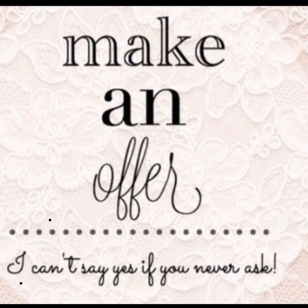 Make me an offer !! I’m open to offers 💕💕💕